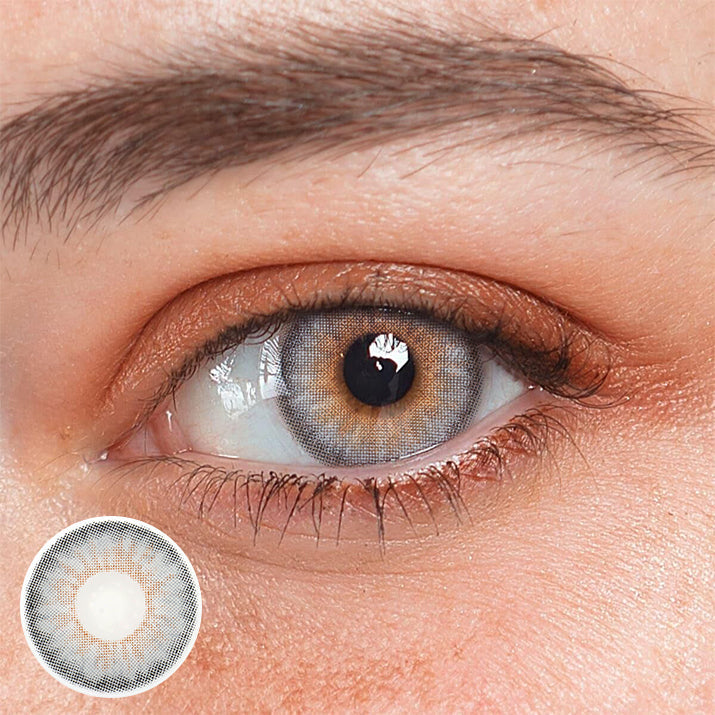 Elida Gray Colored Contact Lenses Beauon 