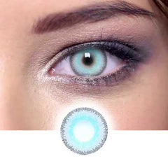Elite Glass Green Gray Colored Contact Lenses Beauon 