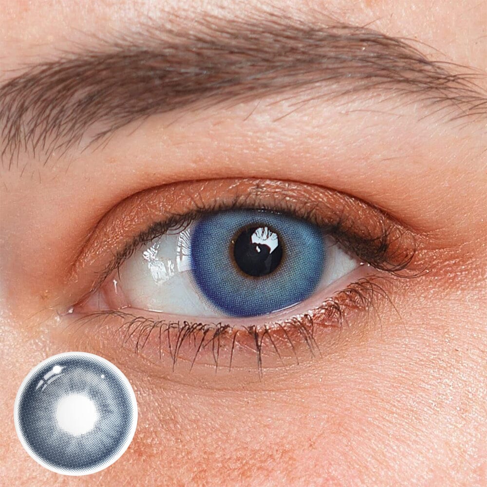 Feya Blue Colored Contact Lenses Beauon 