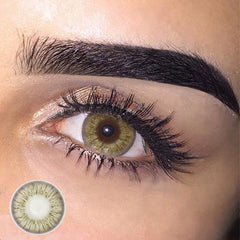 Flower Brown Colored Contact Lenses Beauon 