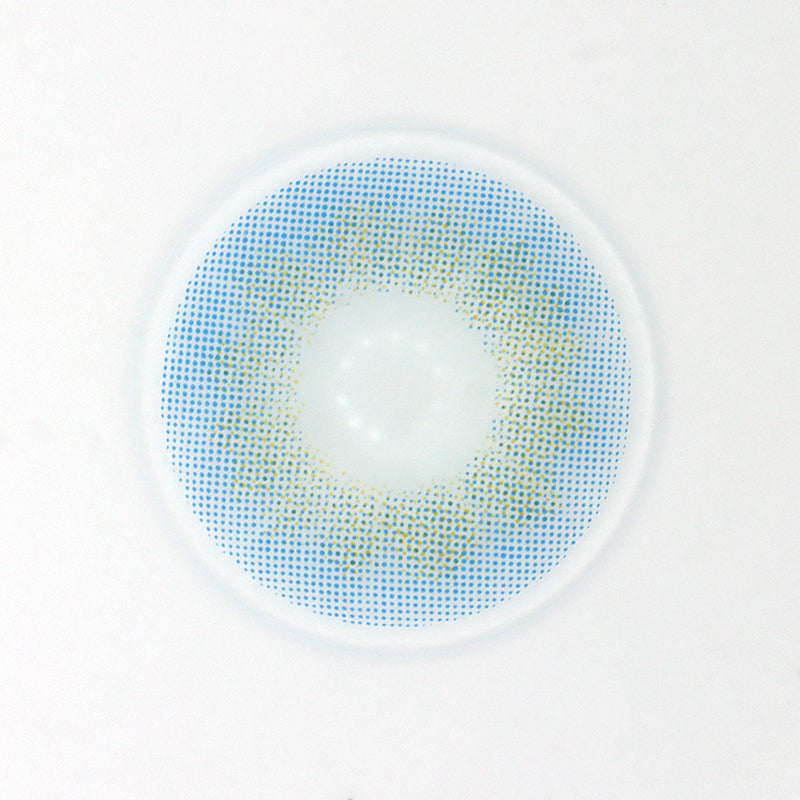 Genkai Blue Colored Contact Lenses Beauon 