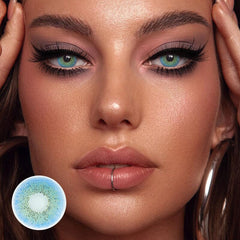 Gimlet Marshmallow Blue Colored Contact Lenses Beauon 