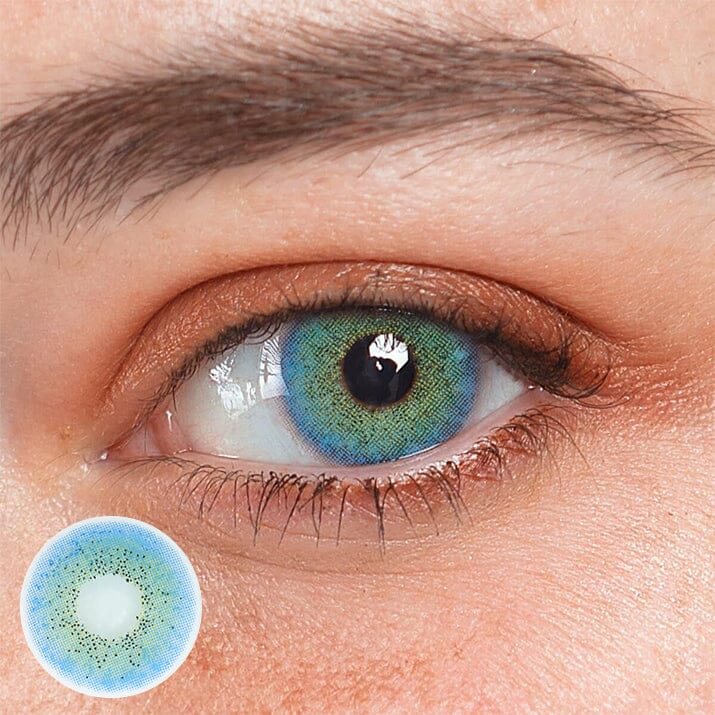 Gimlet Marshmallow Blue Colored Contact Lenses Beauon 