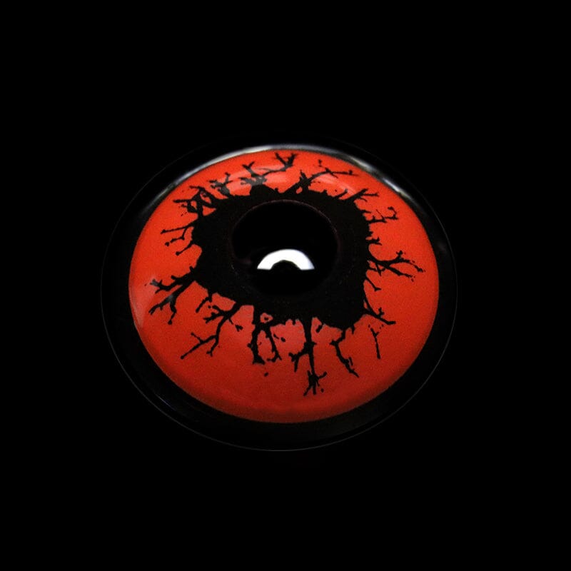 Halloween Scary Blood Eyes Red Colored Contact Lenses Beauon 