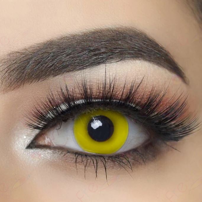 Halloween Yellowout Colored Contact Lenses Beauon 
