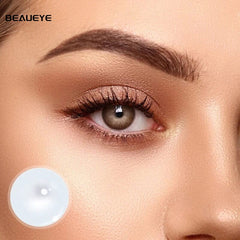 Ivanka (L&R Same Power -1.00 to -8.00) Clear Contact Lenses Beauon 