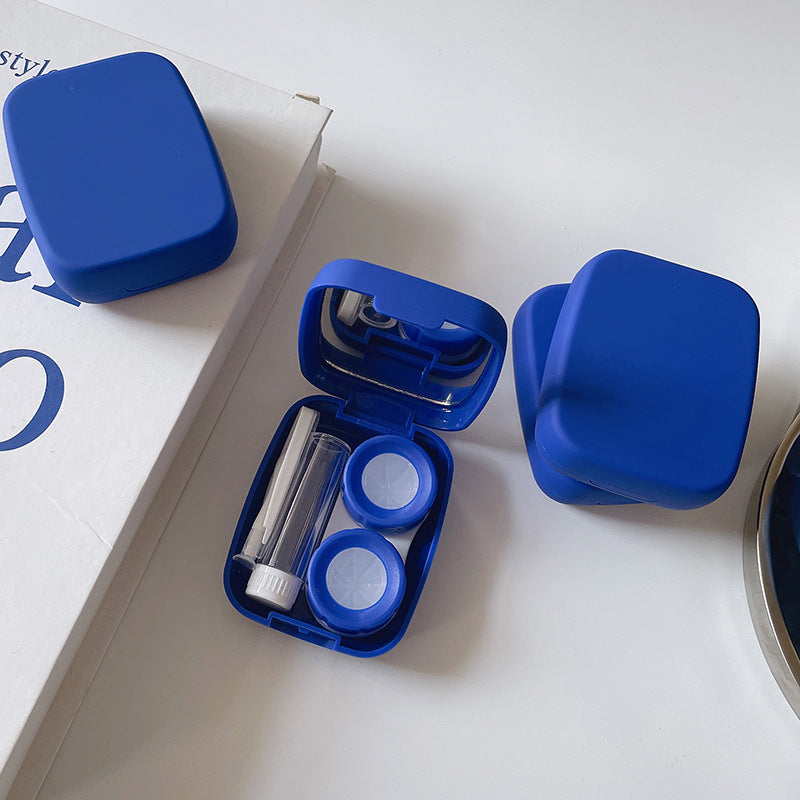 Klein Blue Colored Contact Lens Case Beauon 