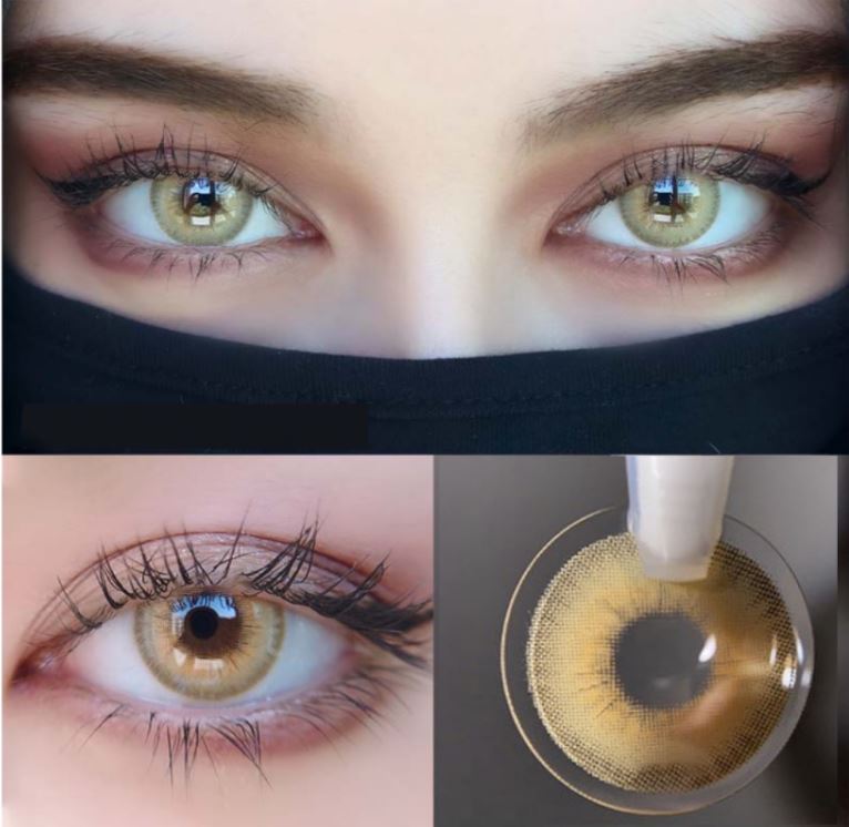 LA GIRL Brown Colored Contact Lenses Beauon 