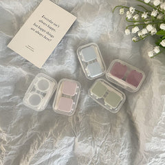 Like Fish Ins Style Colored Contact Lens Case Beauon 