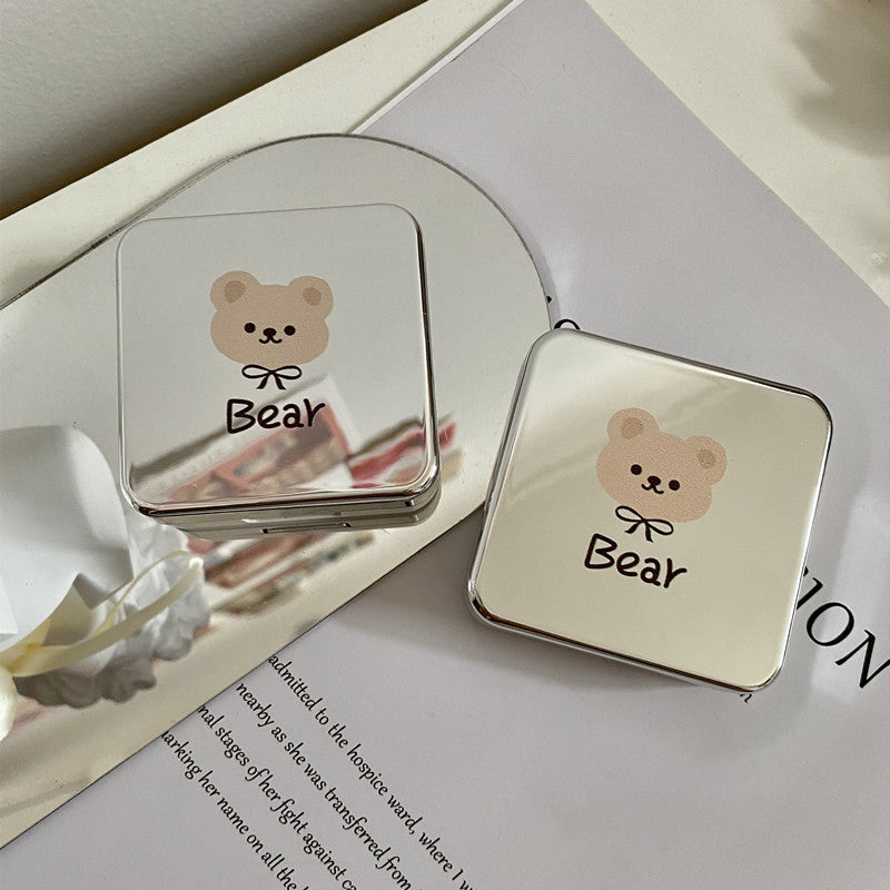 Lovely Bear Colored Contact Lens Case Beauon 62*62*22mm 