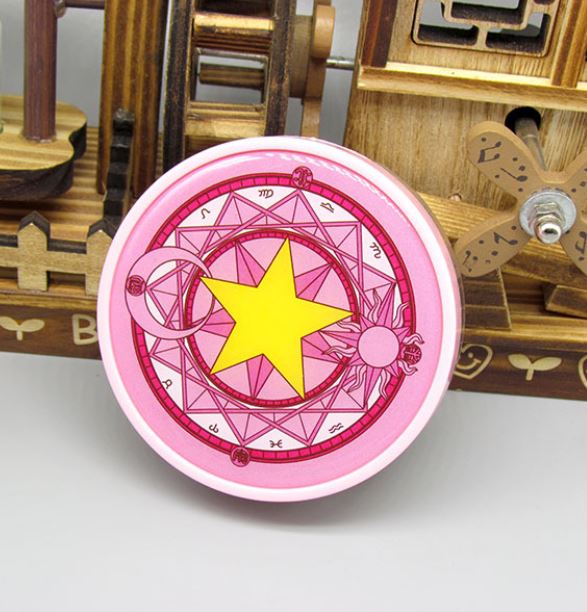 Magic circle Multicolor Colored Contact Lens Case Beauon Pink 