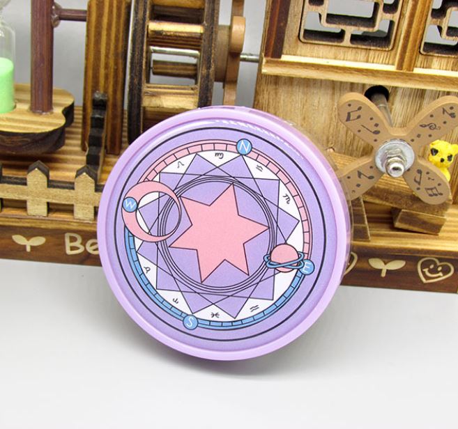Magic circle Multicolor Colored Contact Lens Case Beauon Purple 