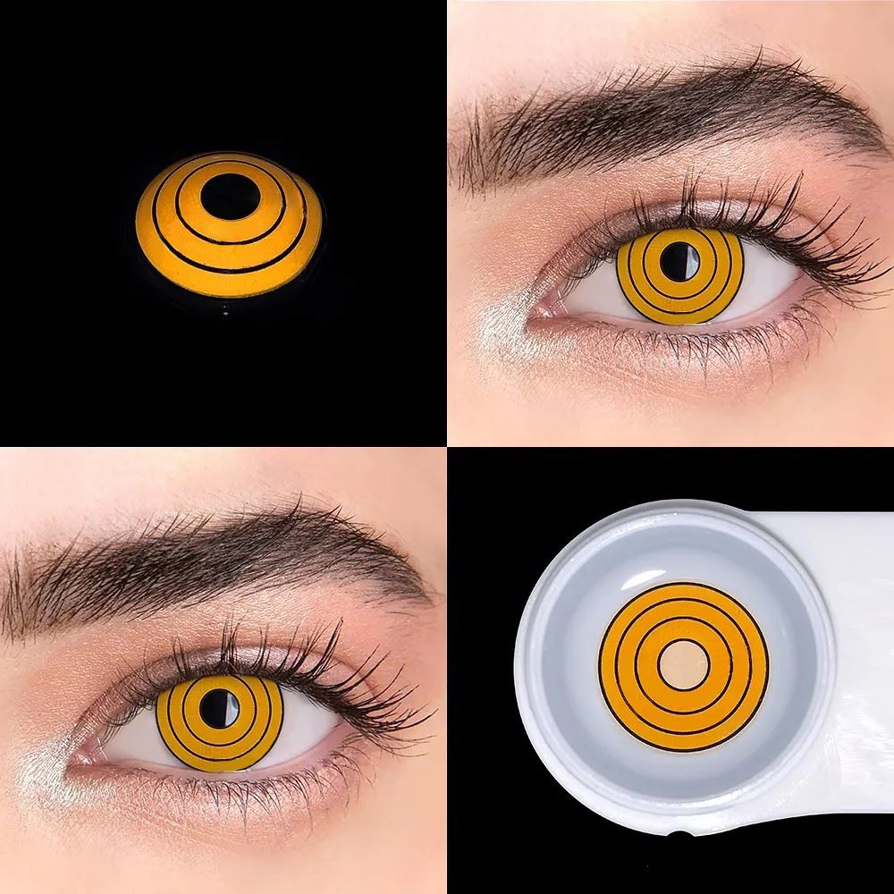 Makima Yellow Colored Contact Lenses Beauon 