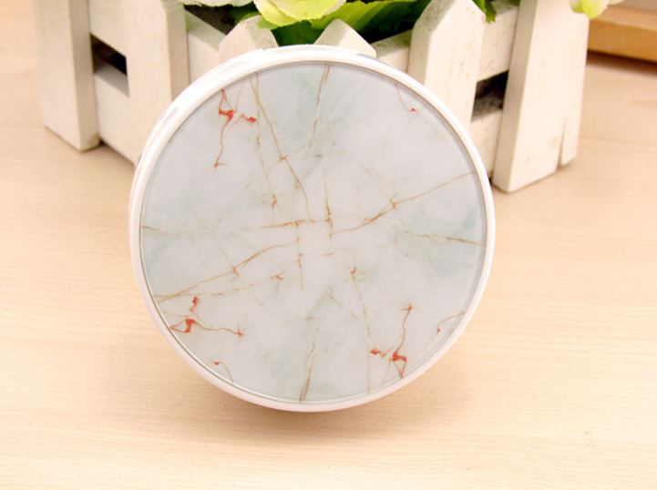 Marble Multicolor Colored Contact Lens Case Beauon White 