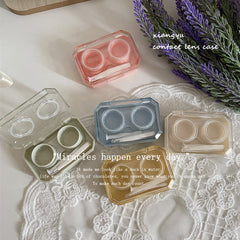 Mini Colored Contact Lens Case Beauon 62*42*20mm 