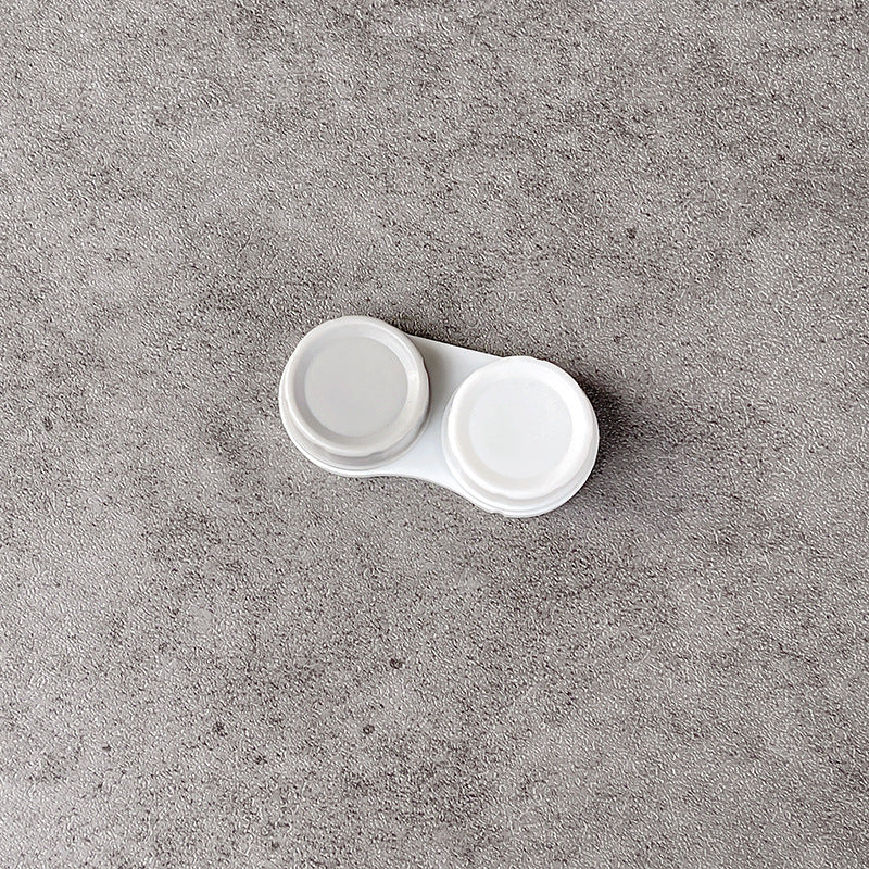 Minimalist Colored Contact Lens Case Beauon Gray 