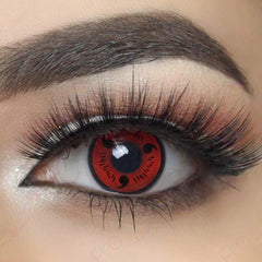 Naruto Red Sasuke Sharingan Colored Contact Lenses Beauon 
