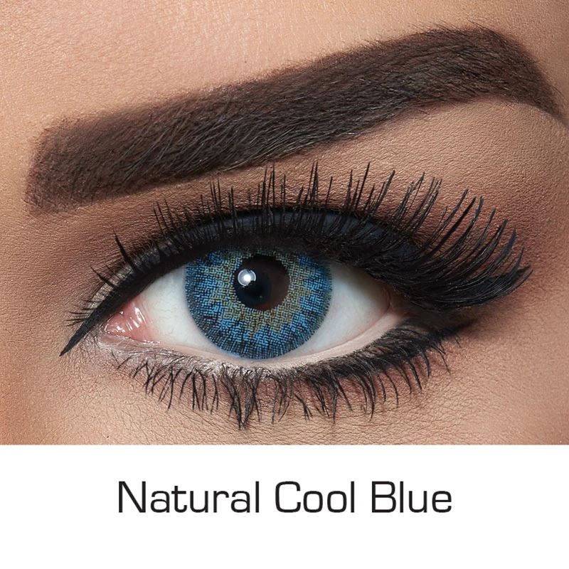 NATURAL COOL BLUE Colored Contact Lenses Beauon 