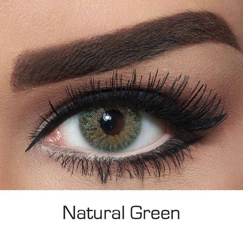 NATURAL GREEN Colored Contact Lenses Beauon 
