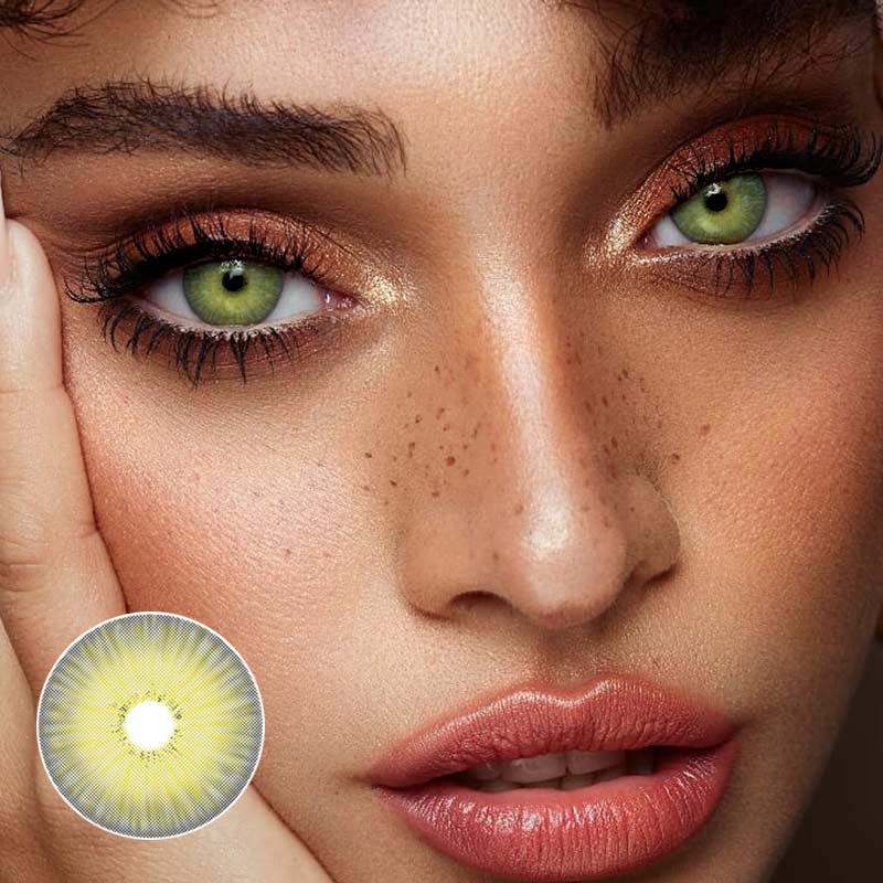 New York Brown Colored Contact Lenses Beauon 