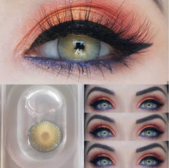 New York GRAY Colored Contact Lenses Beauon 