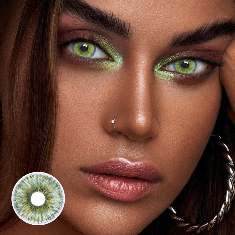 New York Green Colored Contact Lenses Beauon 