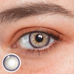 Nissa Gray Prescription Colored Contact Lenses Beauon 