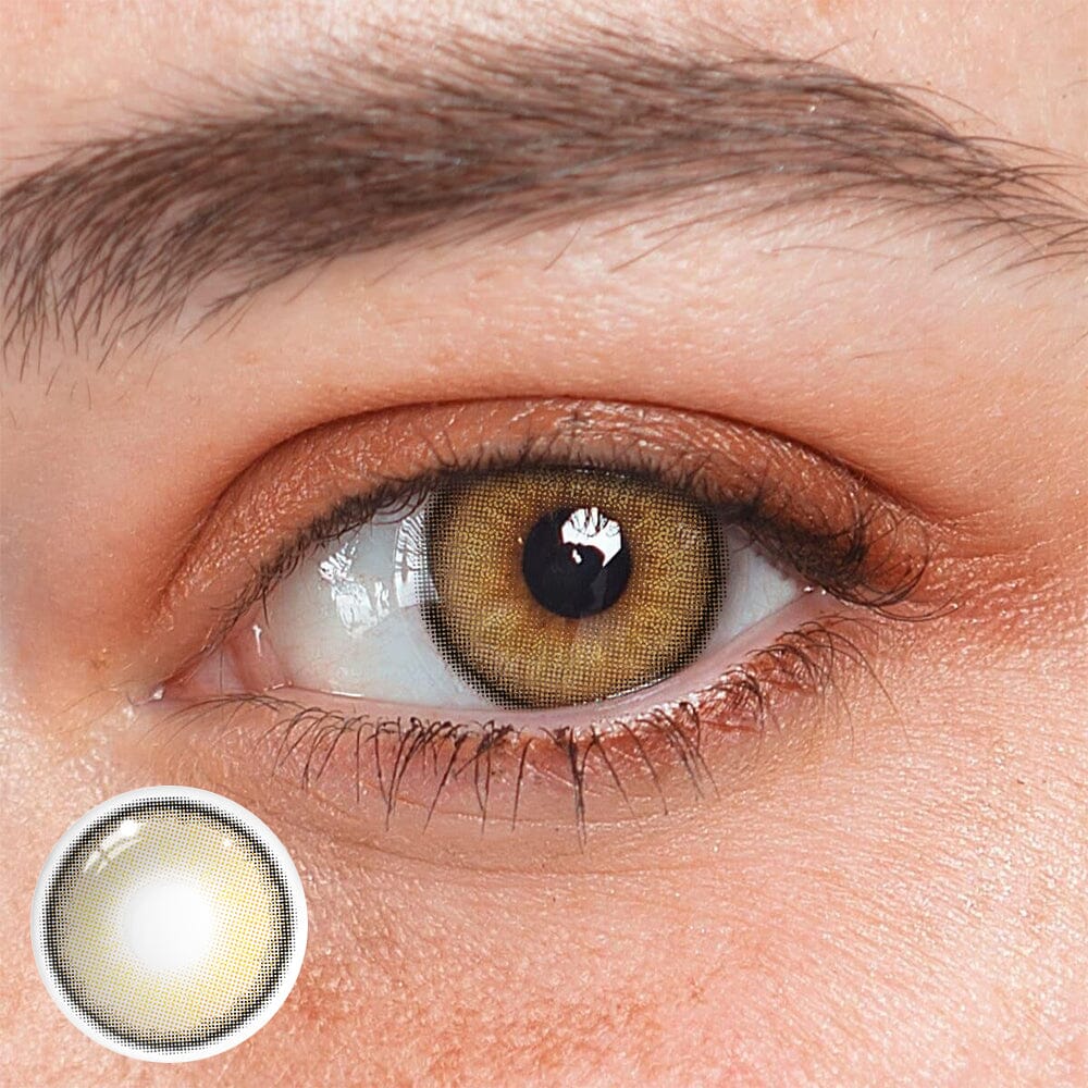 Nova Brown Colored Contact Lenses Beauon 