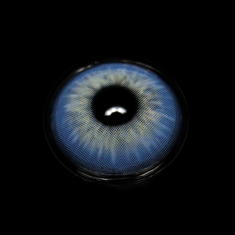 Perla Deep Blue Prescription Colored Contact Lenses Beauon 
