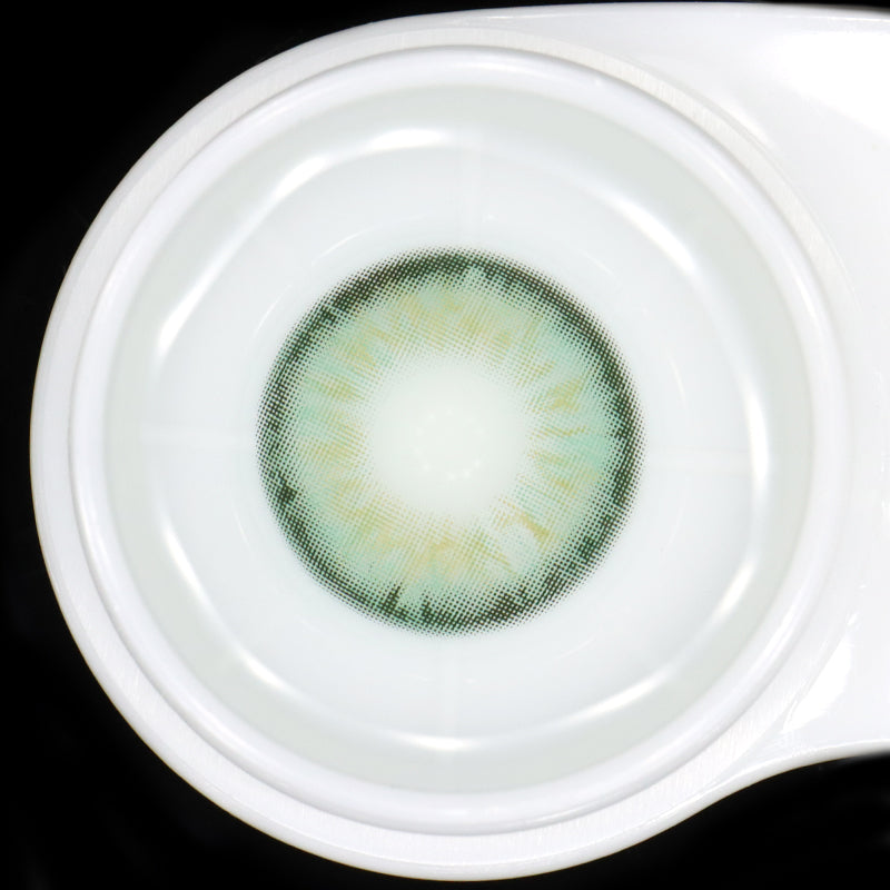 Perla Green Prescription Colored Contact Lenses Beauon 
