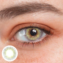 Perla Grey Prescription Colored Contact Lenses Beauon 
