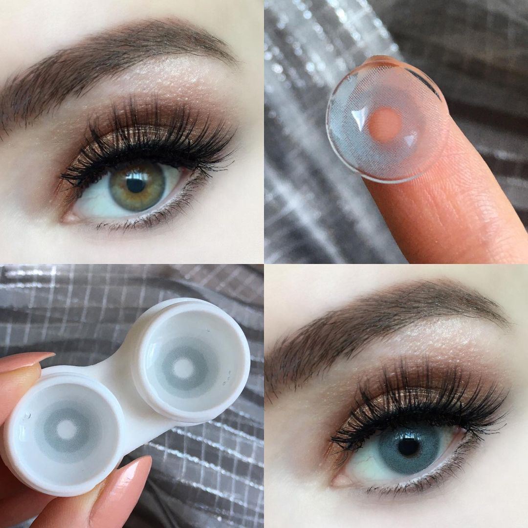 Pixie Gray Colored Contact Lenses Beauon 