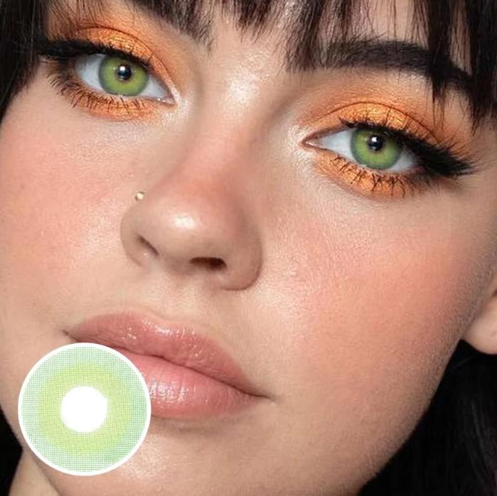 Pixie Green Colored Contact Lenses Beauon 