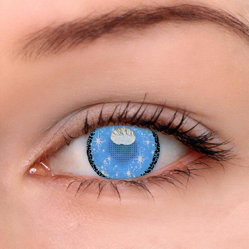 [Pre-Sale] Cosplay Glaciar Blue Colored Contact Lenses (Shipped on May 9) Beauon 