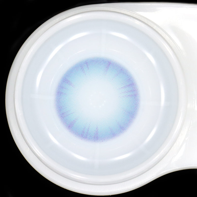 Pure Nature Blue Prescription Colored Contact Lenses unicolens 