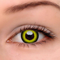 QRL Yellow Colored Contact Lenses Beauon 