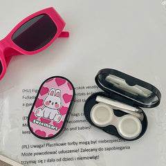 Rabbit Barbie Colored Contact Lens Case Beauon Multiple Love Rabbit 