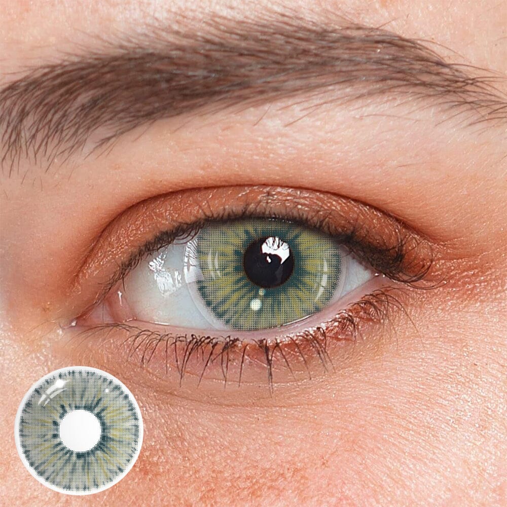 Radella Green Colored Contact Lenses Beauon 