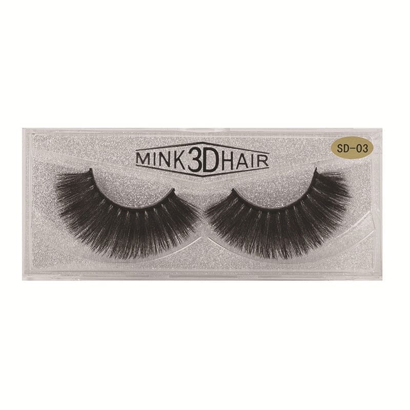 SD Exaggerated Artificial Mink Hair Eyelash Piece Mink Hair Eyelashes Beauon SD-03 