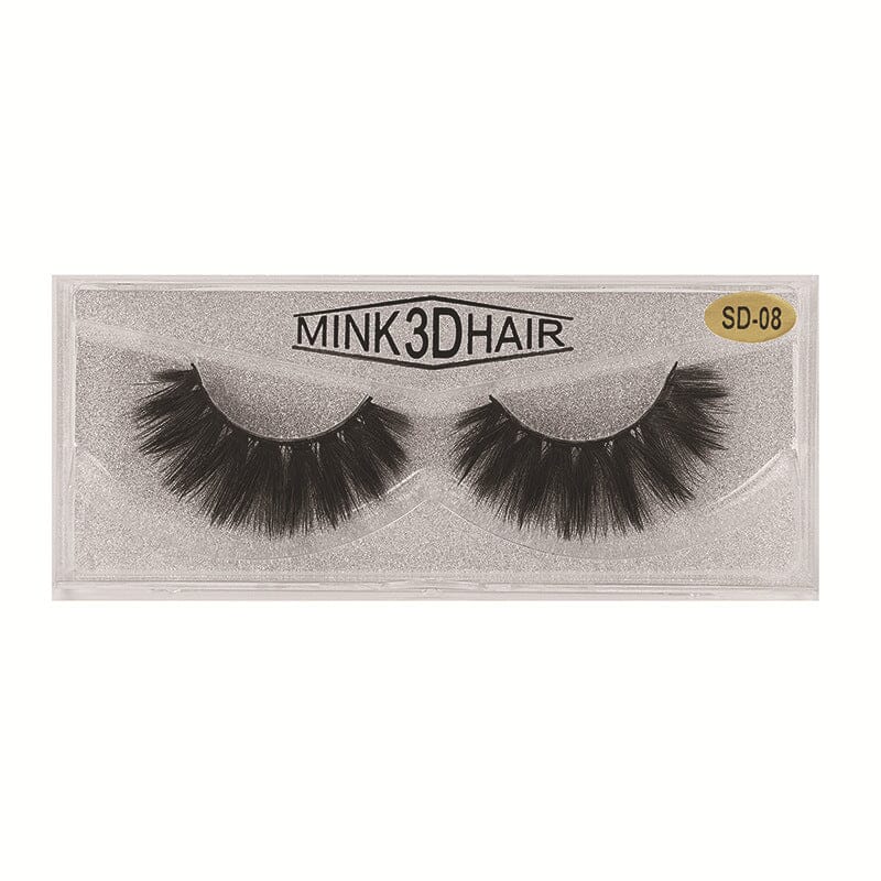 SD Exaggerated Artificial Mink Hair Eyelash Piece Mink Hair Eyelashes Beauon SD-08 