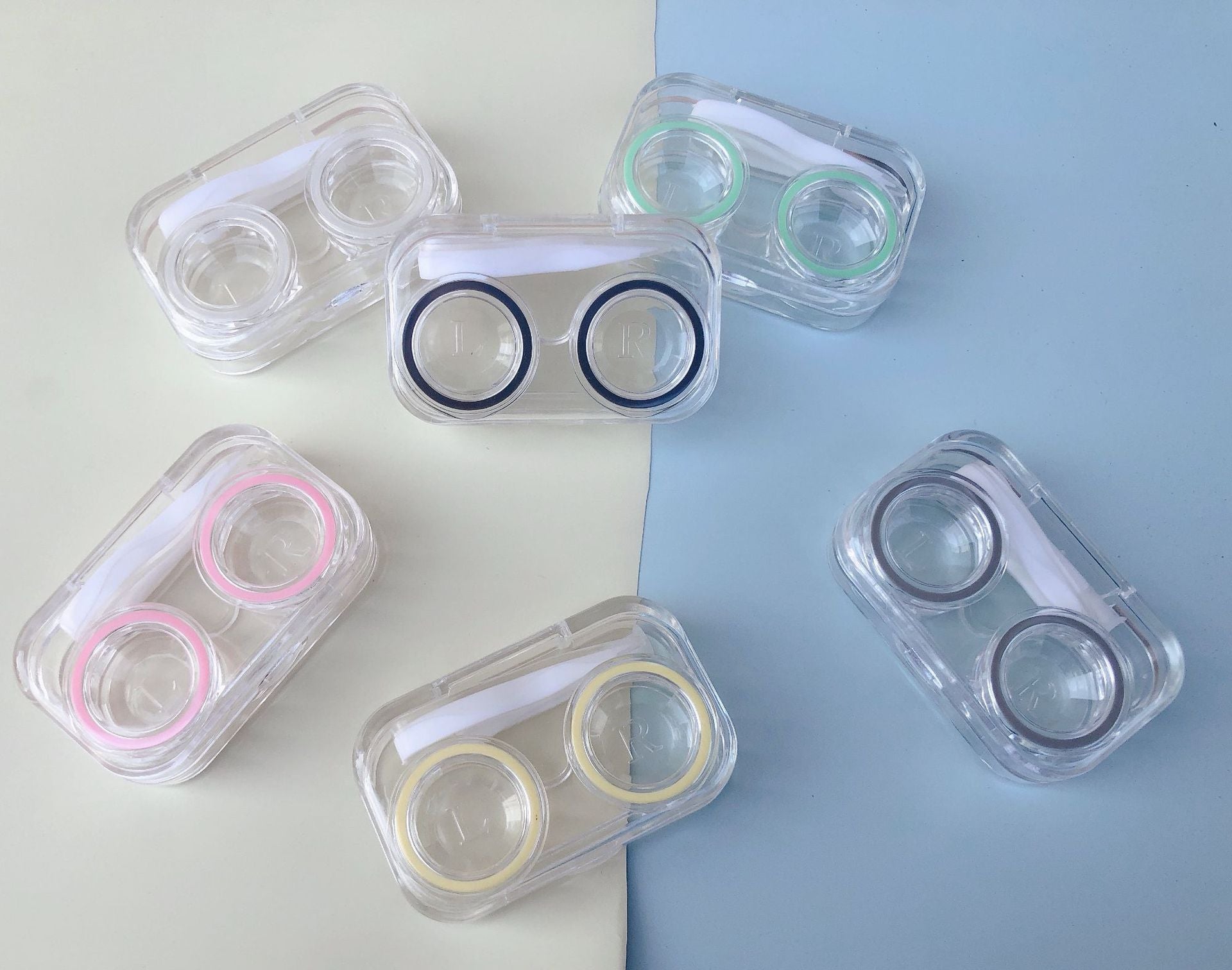 Simple Colored Contact Lens Case Beauon 