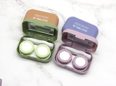 Simple Scrub Multicolor Colored Contact Lens Case Beauon 
