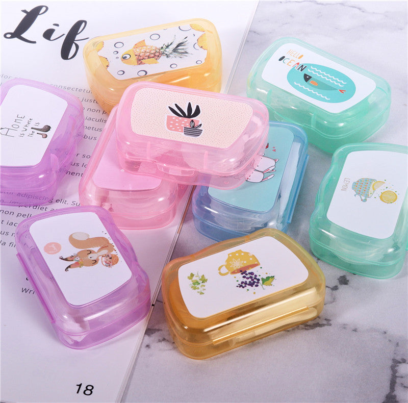 Sweety Colored Contact Lens Case Beauon 68*48*22mm 
