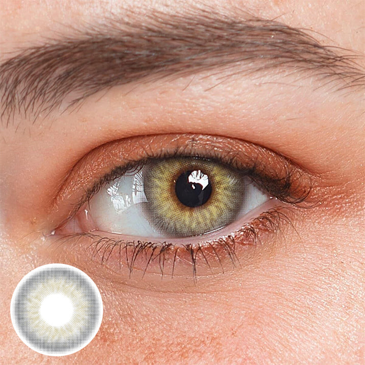 Thetis Gray Prescription Colored Contact Lenses Beauon 